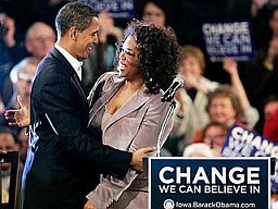Oprah & Obama, 2007. The history of celebrities in politics will be among topics explored at this web site. Oprah & Obama, 2007. The history of celebrities in politics will be among topics explored at this web site.