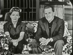 "Person-To-Person" with Mr. & Mrs. Kirk Douglas, 1957. ...with Mr. & Mrs. Kirk Douglas, 1957.