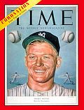 Mickey Mantle, Time cover, 1953.