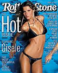 Supermodel Gisele Bundchen on cover of Rolling Stone, Sept 14, 2000, then naming her, 'the most beautiful girl in the world.'