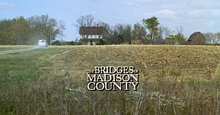 Screenshot of title frame, "The Bridges of Madison County."