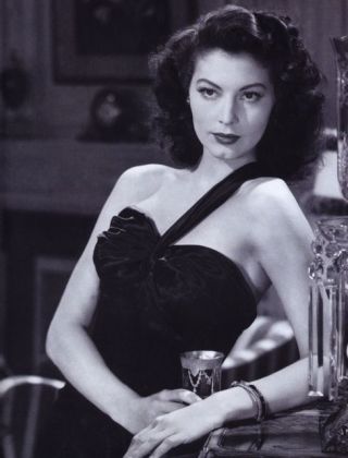 Ava Gardner at about age 23 shown here in a publicity photo for'The 