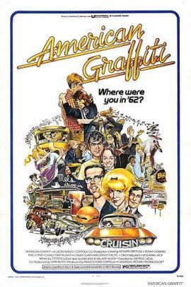 1973 film, ‘American Graffiti’ used the Flamingos’ song, among others from the 1950s & ’60s. Click for film.