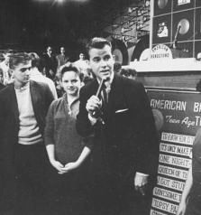 New songs were rated by teens on Bandstand, who reportedly gave the Beatles’ ‘She Loves You’ a poor rating in 1963. New songs were rated by teens on Bandstand, who reportedly gave the Beatles’ ‘She Loves You’ a poor rating in 1963.
