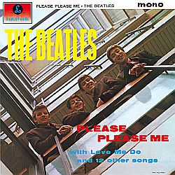 On the evening of Nov 29, 1963, a Drake University student showed up at Iowa radio station KIOA with this Beatles’ U.K. album. On the evening of Nov 29, 1963, a Drake University student showed up at Iowa radio station KIOA with this Beatles’ U.K. album. Click for album.