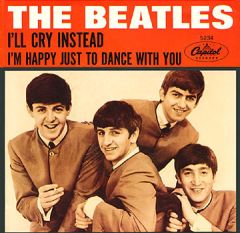 Beatles’ ‘I’ll Cry Instead’ single, released by Capitol Records, July 20, 1964. Beatles’ ‘I’ll Cry Instead’ single, released by Capitol Records, July 20, 1964.