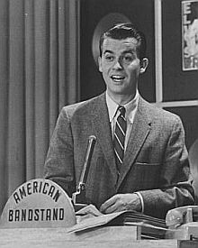 Dick Clark was a partner for a time in Swan Records. Click for Bandstand story.