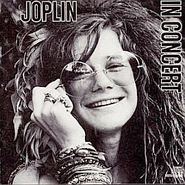 Janis Joplin on cover of 1972 album. Click for CD.
