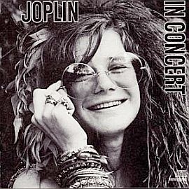 Cover photo of Janis Joplin on a 1972 album. Janis Joplin on cover of 1972 album. Click for CD.