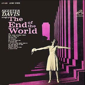 Skeeter Davis appeared twice on Bandstand in 1963, performing her song “The End of the World” in February. Click for her story. Skeeter Davis appeared twice on Bandstand in 1963, performing her song “The End of the World” in February. Click for her story.