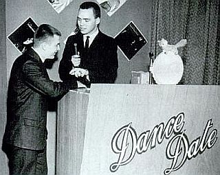 Early 1960s: Brian Lamb hosting his TV show, “Dance Date.”