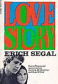 Paperback edition of Erich Segal's 1970 novel, "Love Story," with film stars Ryan O'Neal & Ali MacGraw on the cover.