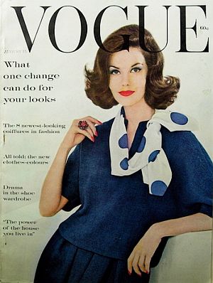 Vogue magazine, 15 August 1960, about a year after Newhouse acquired it and others.