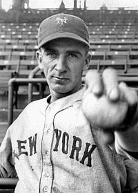 Carl Hubbell would become one of the game’s great pitchers.