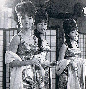 The Ronettes of the 1960s at the top of their game, circa 1963-64. Click on photo for separate story.