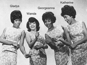 Some of Motown’s Marvelettes in happier times.