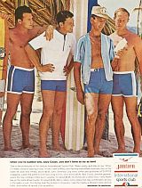 1965: Jantzen swimwear ad.