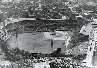 Forbes Field, Pittsburgh, PA, circa 1950s-1960s.