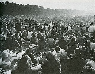 January 14th, 1967: Some 25,000 to 30,000 came to Golden Gate Park in San Francisco for “Human Be-In” gathering.
