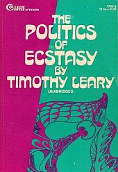 1968: Leary book on ecstasy.