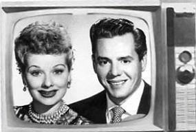 Lucille Ball and Desi Arnaz played “Lucy & Ricky Ricardo” on the CBS TV show, “I Love Lucy.”