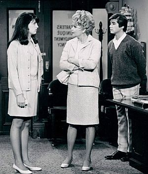 “Here’s Lucy” episodes (1968-1974), also featured Lucy’s real-life teenage children, Lucie, left, and Desi, Jr.