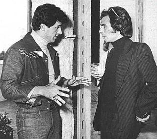 Sylvester Stallone and Bill Conti, circa 1970s.