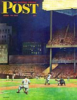 Yankee Stadium, April 1947.