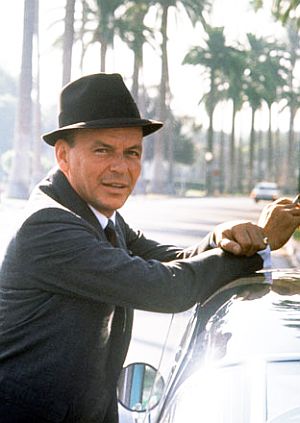 Frank Sinatra, likely in California, mid-1960s or so.