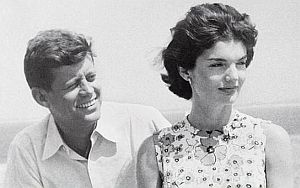 1960: JFK & Jackie Kennedy. Photo, Frank Fallaci.