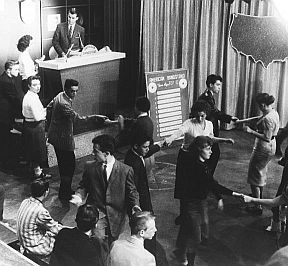        American Bandstand, late -1950s-early-1960s.