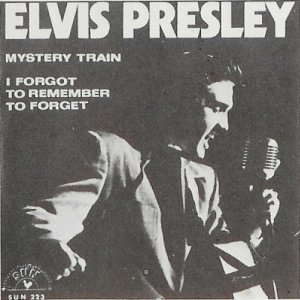 Elvis songs released by Sun Records, August 1955. Record sleeve is a bootleg edition. Click for digital single.