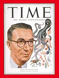 'Crime Hunter Kefauver'-Time cover, 12 March 1951.