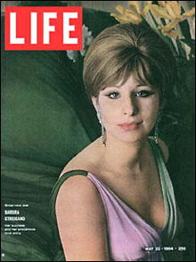 Barbra Streisand, Life magazine cover story, 22 May 1964.