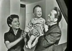 The Douglases with one of their children.