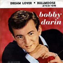 Record sleeve for 1959 single, 'Dream Lover,' which became a million seller. Click for digital single.