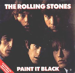 Later packaging of ‘Paint It Black’ with red banner corner note that reads: ‘As Featured on the TV Series Tour of Duty’. 