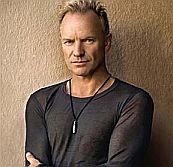 U.K. rock star, Sting.