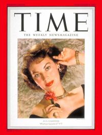 Ava Gardner on Time magazine’s cover, September 3, 1951.