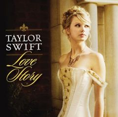 CD cover for ‘Love Story’ single from Taylor Swift’s ‘Fearless’ album. Click for digital single.