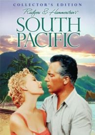 DVD cover of  1958 film version of ‘South Pacific.’ Click for DVD or video.