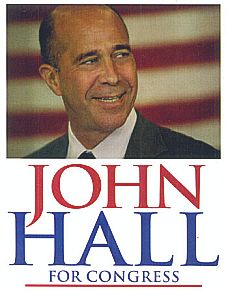 John Hall, running for the U.S. Congress.