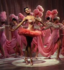 Cyd Charisse in a solo spot in 1946 film, ‘Ziegfeld Follies.’ Click for DVD.