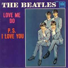 Beatles’ single, ‘Love Me Do’ with ‘P.S. I Love You,’ April 1964, Tollie Records.