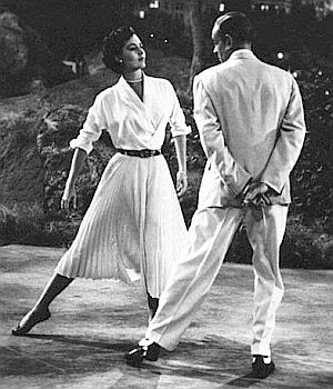 Cyd Charisse & Fred Astaire in 'Dancing in The Dark' segment of 'The Band Wagon.' Click for related photo.