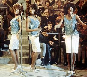 Martha & the Vandellas performing, 1960s.