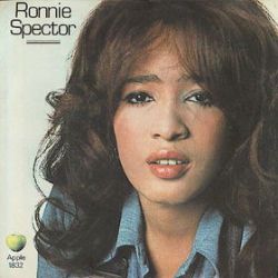 Ronnie Spector as she appeared on the covers of some 1971 Apple label recordings. Click for vinyl.