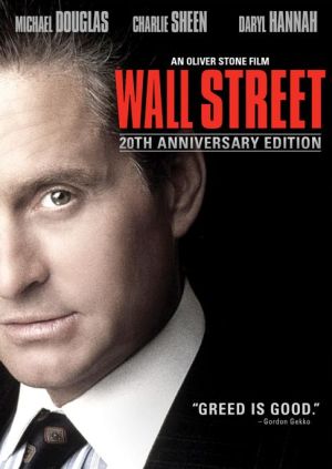 20th anniversary, 2007 DVD edition of 1987's “Wall Street” film, featuring Gordon Gekko. Click for DVD.