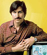 Steve Jobs, early 1980s.