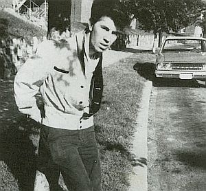 Photograph of Link Wray in his younger years, growing up.